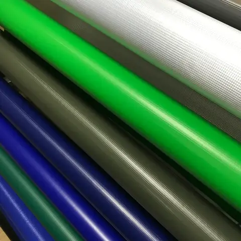 PVC laminated tarpaulin surface reference S06