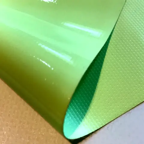 Inflatable PVC lime colour and surface reference