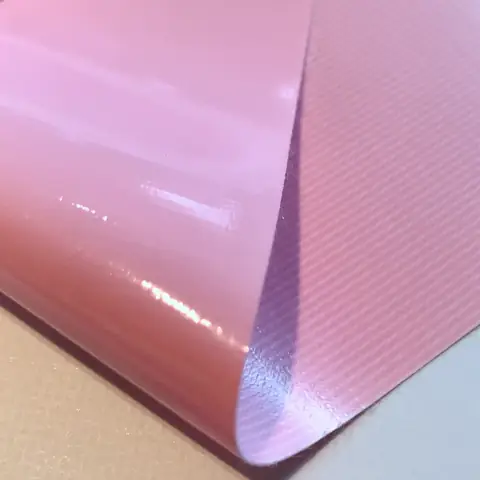 Inflatable PVC pink colour and surface reference